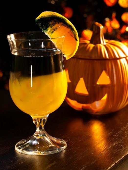 Halloween cocktails - Rotten Pumpkin