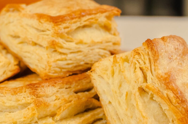 Flaky Layered Buttermilk Biscuits