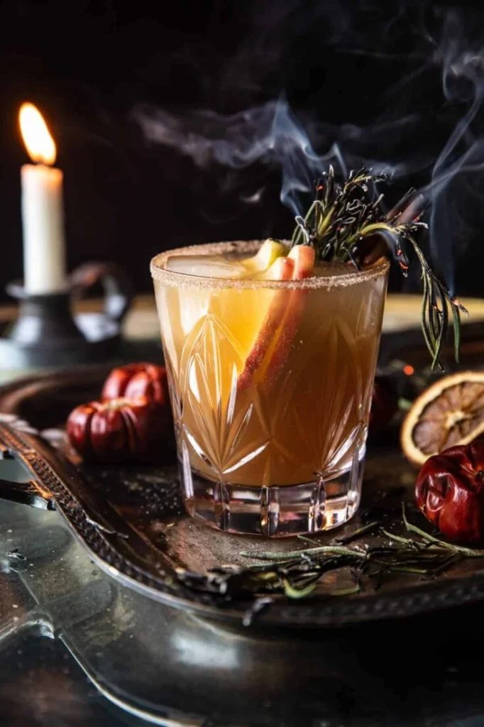 Halloween Cocktails - Nightmare on Bourbon Street